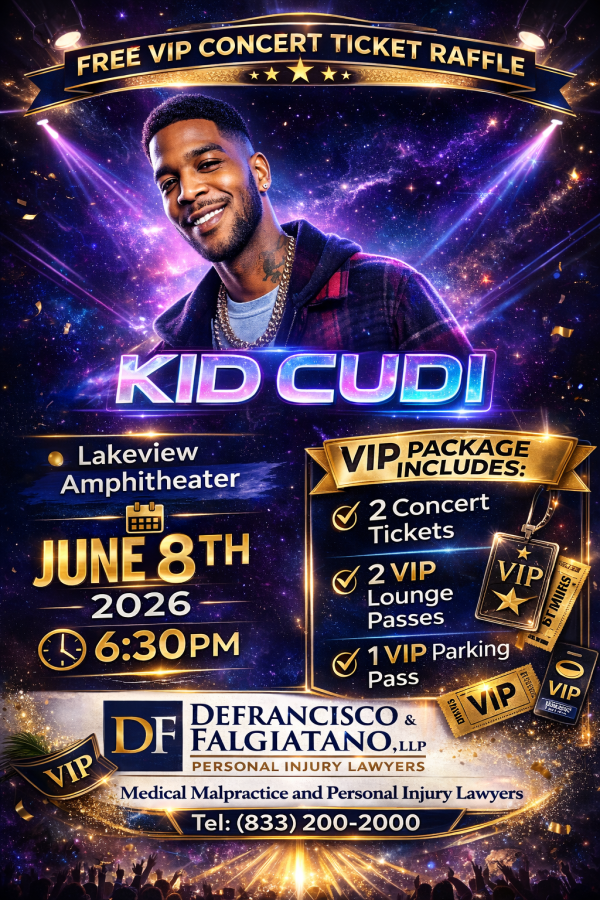 As a thank you for all our community support, DeFrancisco & Falgiatano Personal Injury Lawyers are once again raffling off free concert tickets. Simply enter your contact information below. Winners will be posted on here and our Facebook page. Thank you! - Free Giveaway