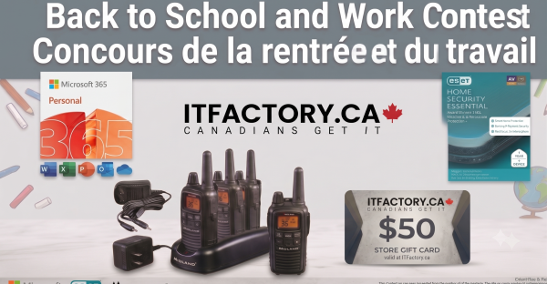 Back to School and Work Contest - Free Giveaway