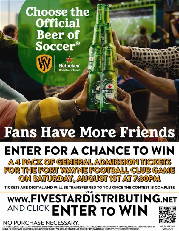 Fort Wayne Football Club Ticket Giveaway - Free Giveaway