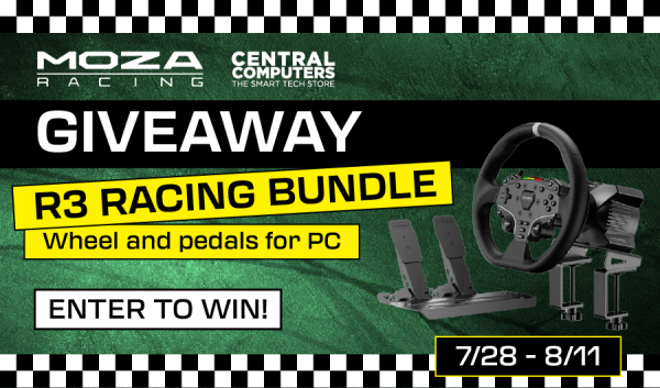 MOZA R3 Bundle Giveaway - Free Giveaway