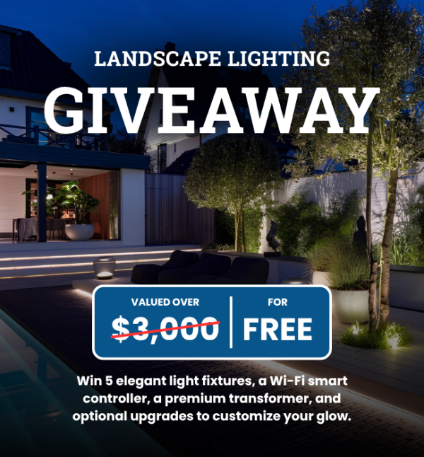Blue Jay Irrigation - Landscape Lighting Giveaway - Free Giveaway