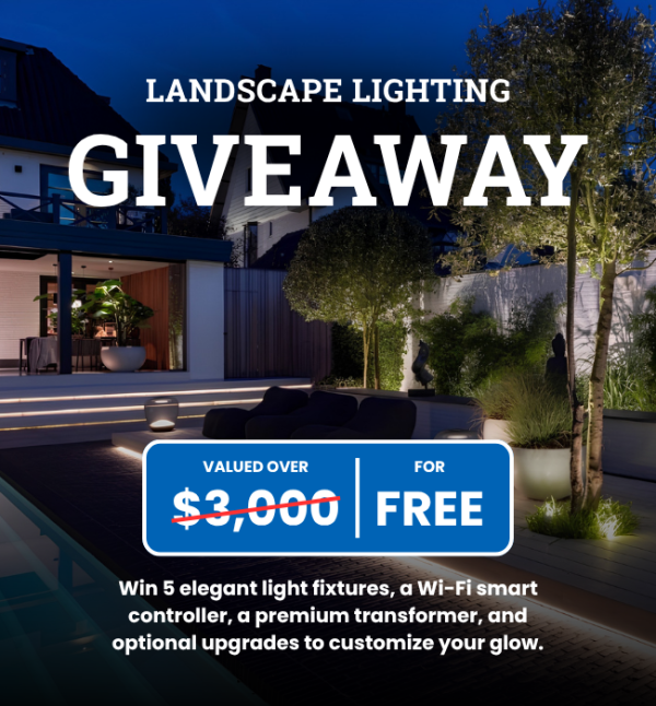 Grapids Irrigation - Landscape Lighting Giveaway - Free Giveaway