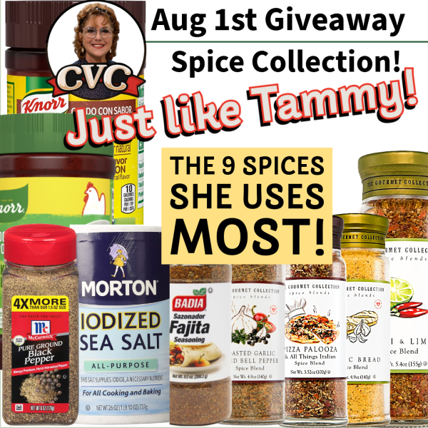 Tammy's Favorite Spice Collection - Free Giveaway