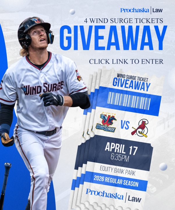 Wichita Wind Surge vs Springfield Cardinals Tickets - Free Giveaway