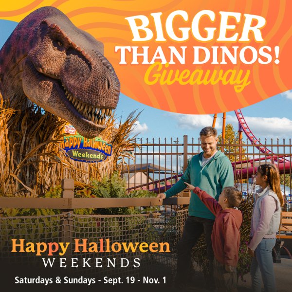 Bigger Than Dinos Ticket Giveaway! - Free Giveaway