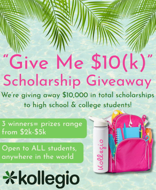 Give Me $10(k) Scholarship - Free Giveaway