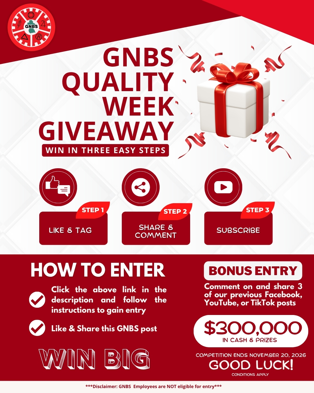 GNBS NATIONAL QUALITY WEEK | LIKE & SHARE PROMO 2026