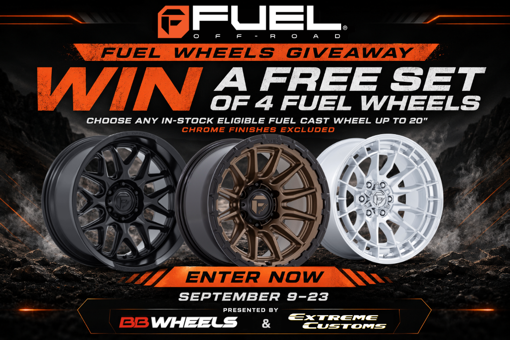 Fuel Wheels Giveaway | BB Wheels + Extreme Customs