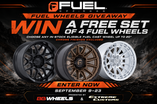 Fuel Wheels Giveaway | BB Wheels + Extreme Customs - Free Giveaway