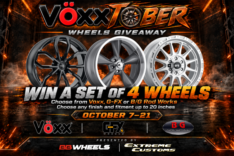 VoxxTober Wheels Giveaway | BB Wheels + Extreme Customs