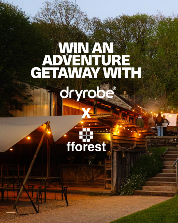 Win the Dryrobe Ambassador Camp Experience at fforest Farm - Free Giveaway