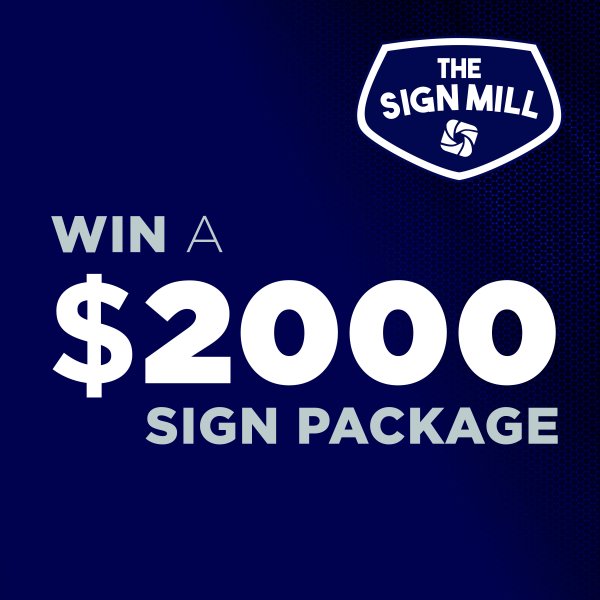 WIN A $2,000 SIGN PACKAGE - Free Giveaway