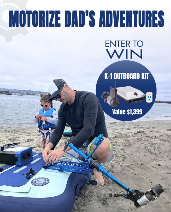 Motorize Dad’s Adventures - Free Giveaway