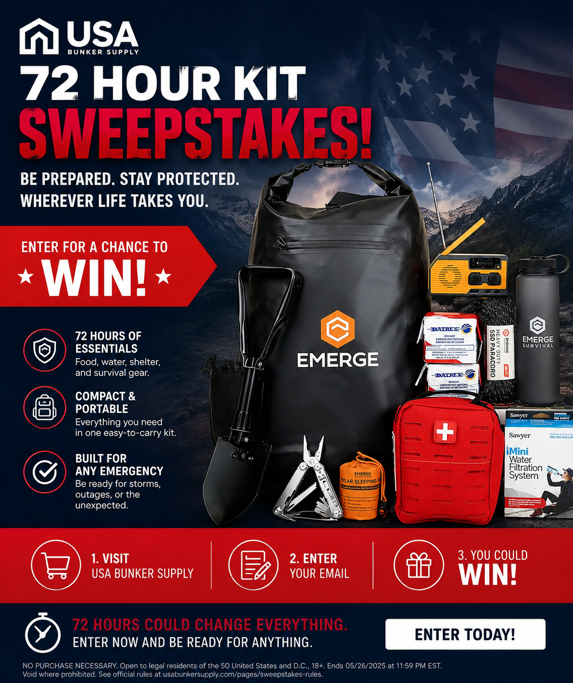 GET 100 ENTRIES FOR EVERY $1 YOU SPEND!