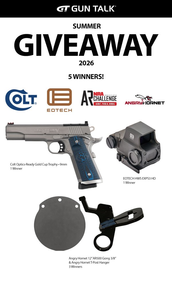 Gun Talk Summer Giveaway 2026 - Free Giveaway