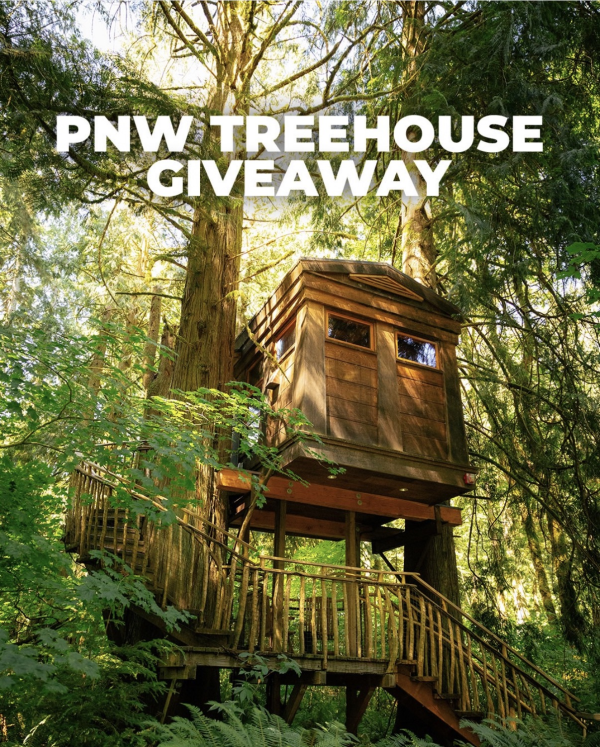 PNW Treehouse Giveaway - Free Giveaway