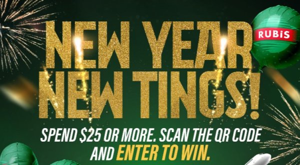 New Year! New Tings! - Free Giveaway