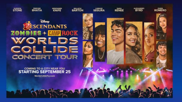 Disney Descendants World’s Collide Tour tickets - Free Giveaway