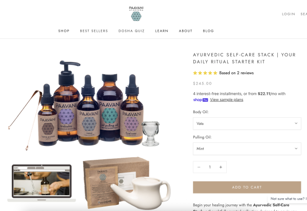 QSA x Paavani Ayurveda │ Self-Care Daily Ritual Starter Kit Giveaway - Free Giveaway
