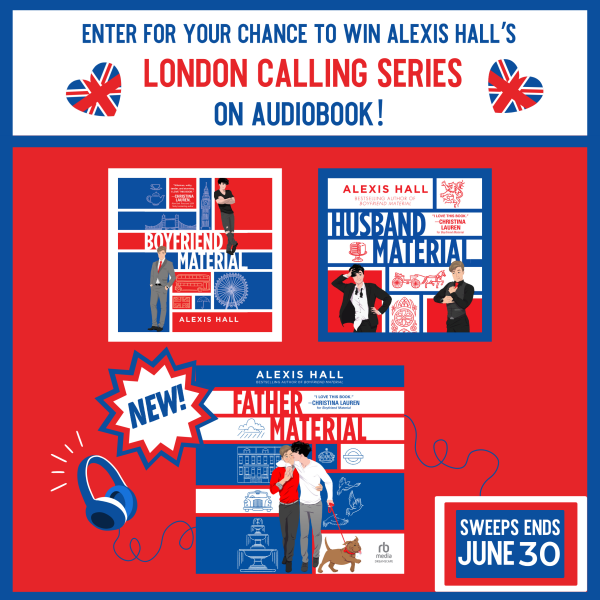 London Calling audiobook series by Alexis Hall - Free Giveaway