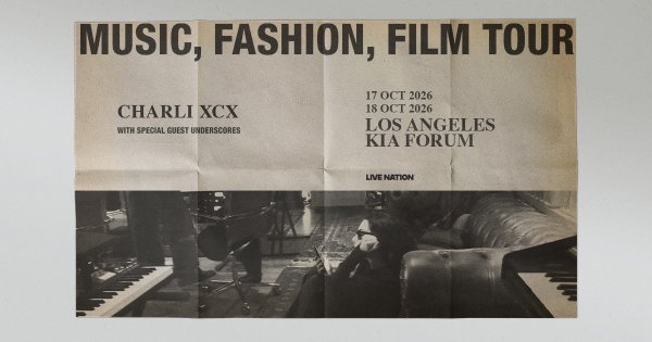Win Tickets To Charli XCX - Free Giveaway