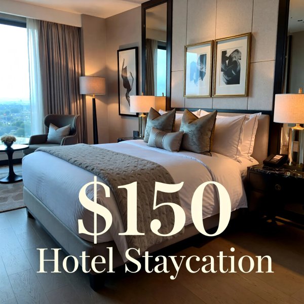 $150 Hotel Staycation - Free Giveaway