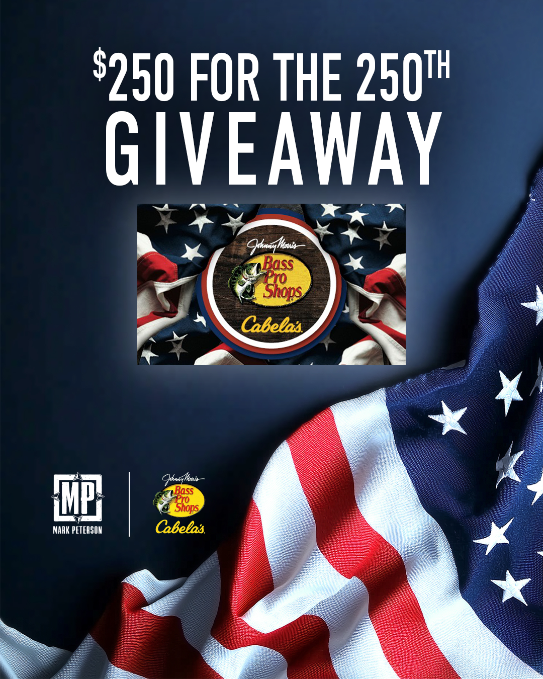$250 FOR THE 250TH GIVEAWAY