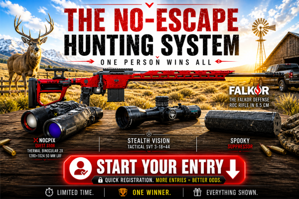 The No-Escape Hunting System Giveaway - Free Giveaway