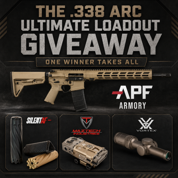 The .338 ARC ULTIMATE LOADOUT GIVEAWAY - Free Giveaway