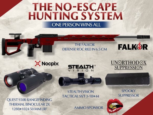 The No-Escape Hunting System Giveaway - Free Giveaway