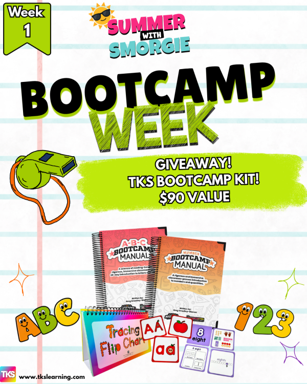 SUMMER WITH SMORGIE WEEK 1: TKS BOOTCAMP KIT - Free Giveaway