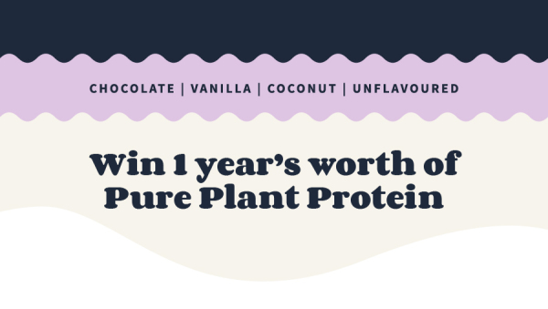 Win one year's worth of Pure Plant Protein - Free Giveaway