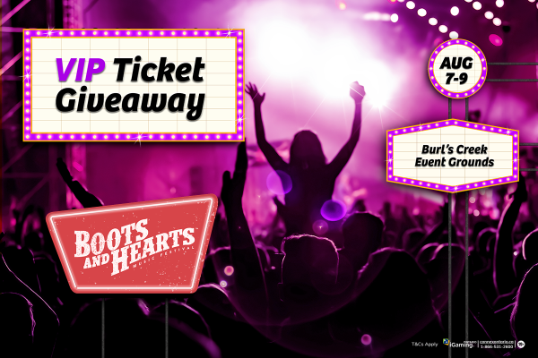 Boots and Hearts VIP tickets giveaway - Free Giveaway