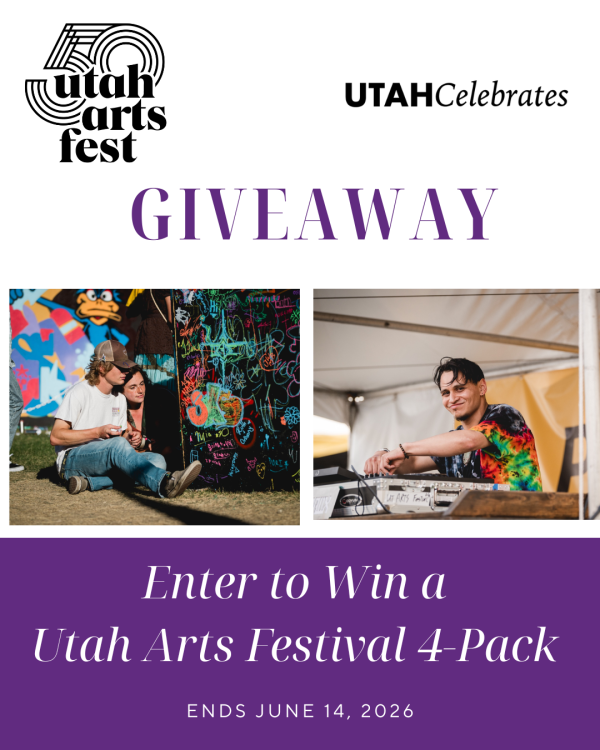 UTAH CELEBRATES - UTAH ARTS FESTIVAL 4-PACK GIVEAWAY - Free Giveaway