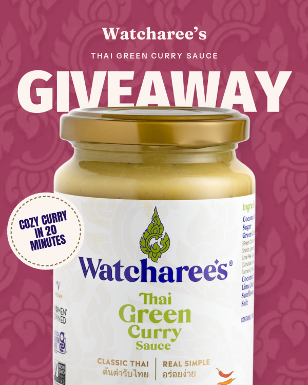 Watcharee's Thai Green Curry Sauce - Free Giveaway