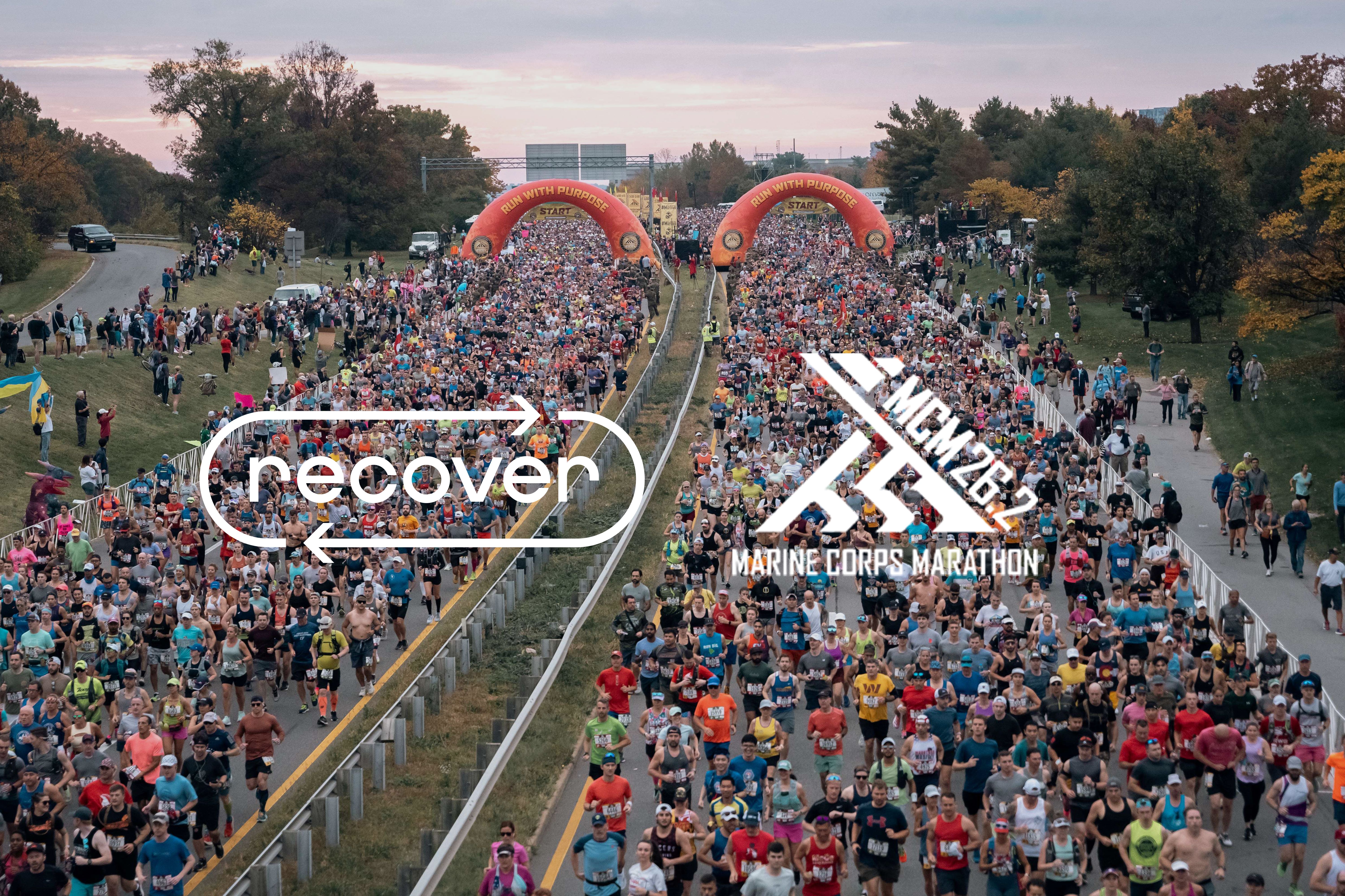 Marine Corps Marathon Free Race Entry and Recover Prize Package