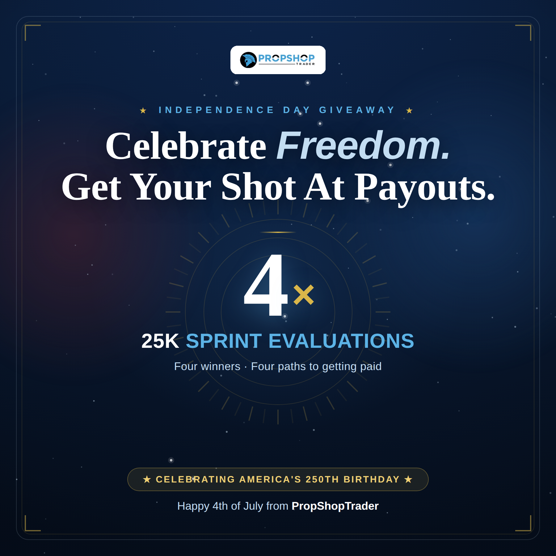 PropShopTrader 4th Of July Giveaway