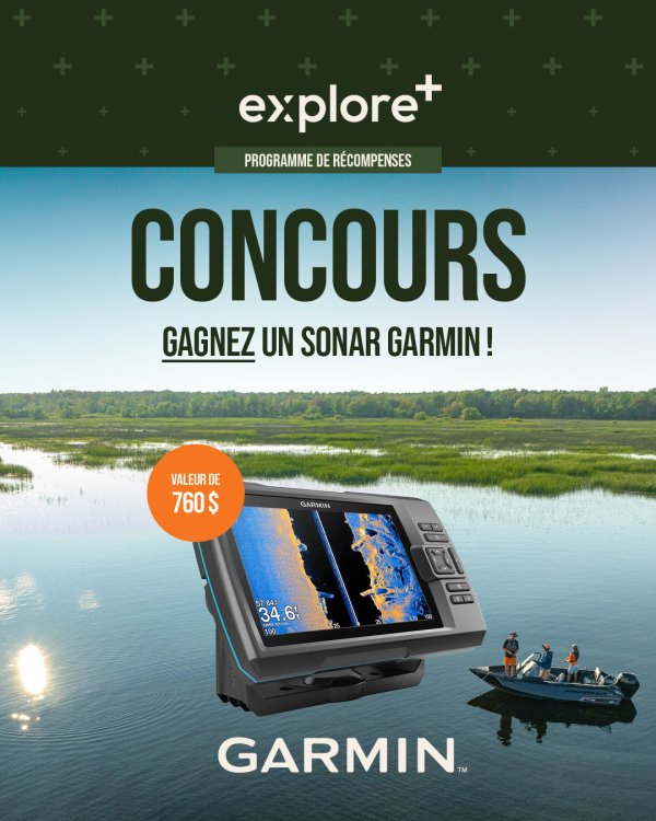 Gagnez un sonar Garmin! - Free Giveaway