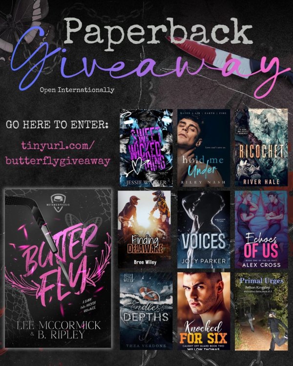 Butterfly Release Day Paperback Giveaway - Free Giveaway