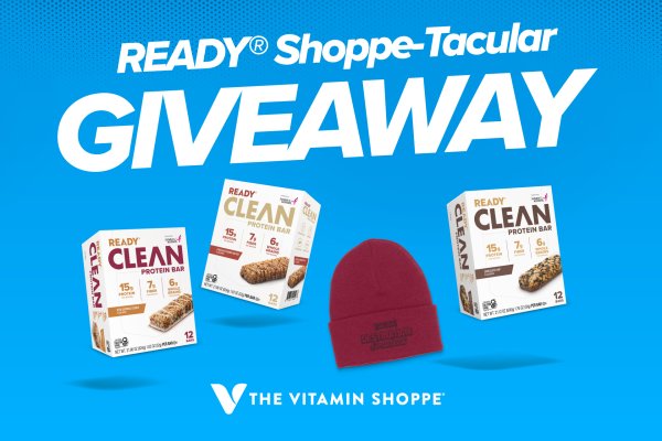 Ready x The Vitamin Shoppe Shoppe-Tacular Giveaway - Free Giveaway