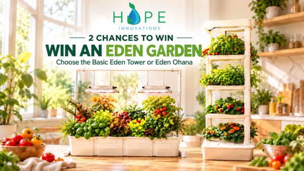 Win the Eden Garden of Your Choice - Free Giveaway
