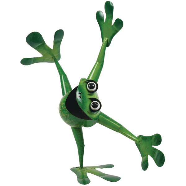 "Pickle" the Frog - Large Metal Garden Sculpture - Free Giveaway