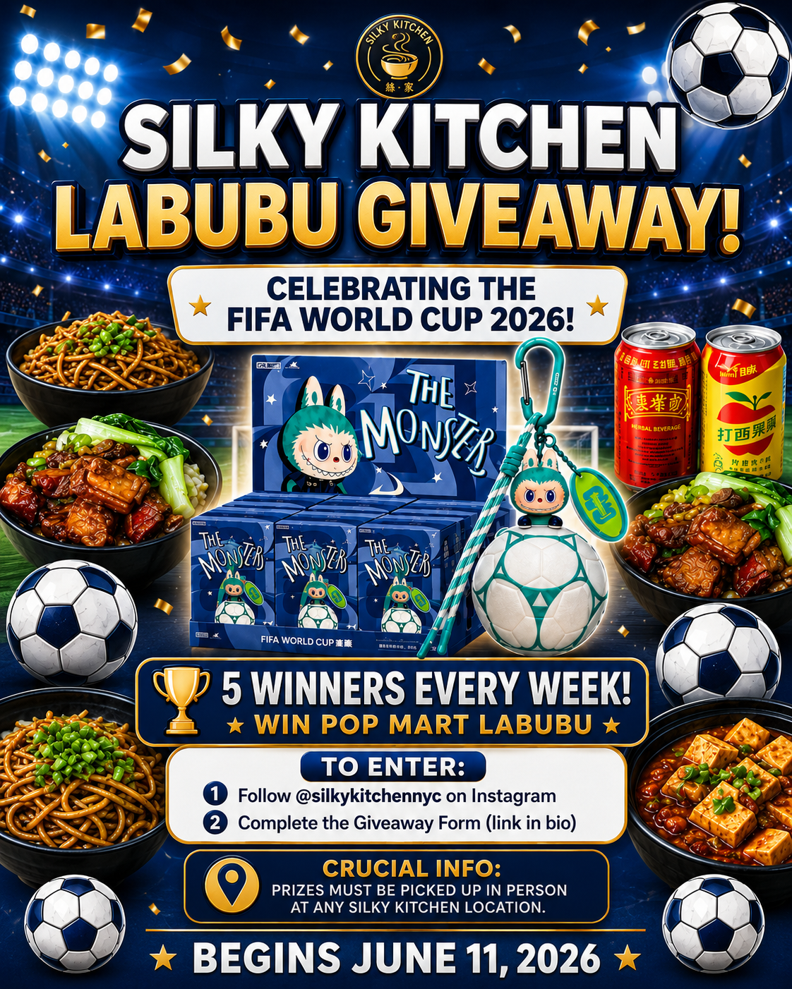Silky Kitchen Labubu Giveaway