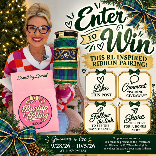 RIBBON PAIRING GIVEAWAY! - Free Giveaway
