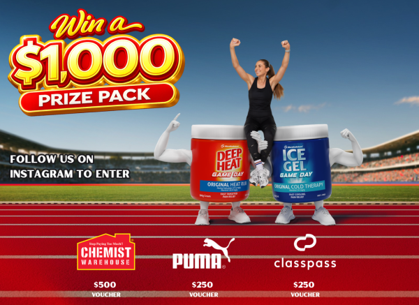 Deep Heat x Athletics Giveaway - Free Giveaway