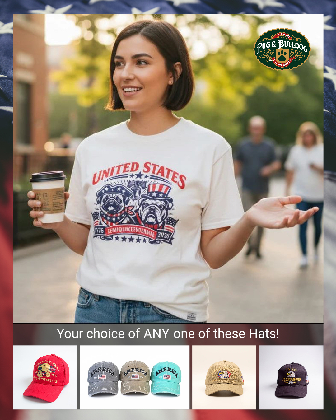 Kennel Club USA 250th T-Shirt and Hat Giveaway