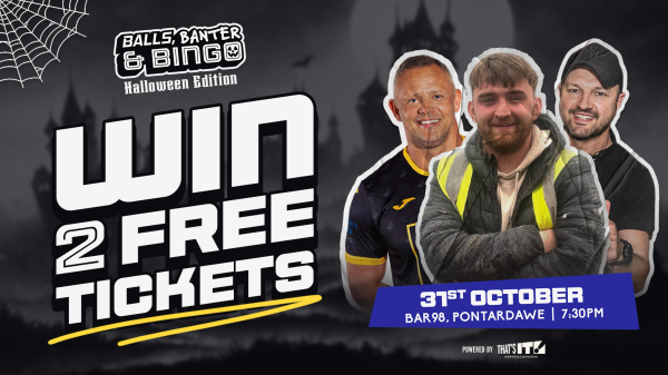 WIN 2 FREE TICKETS TO BALLS, BANTER & BINGO - Free Giveaway