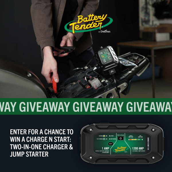 Win a Battery Tender Charge N Start 1120 at Bike Week 2026! - Free Giveaway
