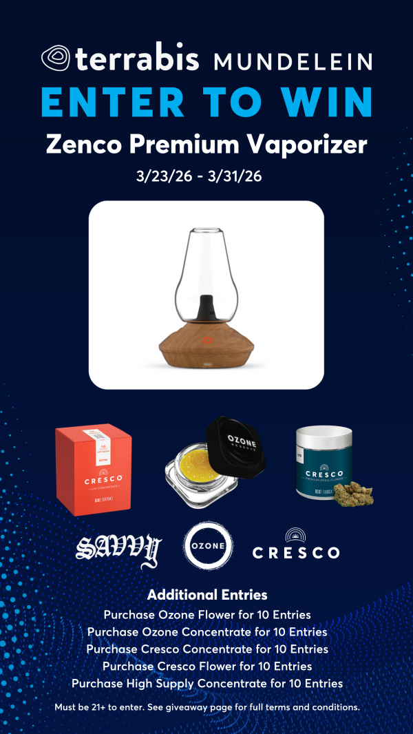 Terrabis Zenco Uno Vaporizer Giveaway - Free Giveaway