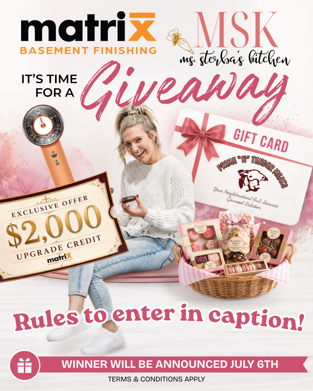 Matrix Basements x Ms. Sterbas Kitchen Giveaway